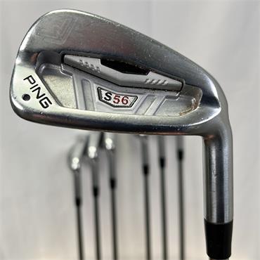 Ping S56 4-PW KBS Tour Stiff Steel Irons Gents RH