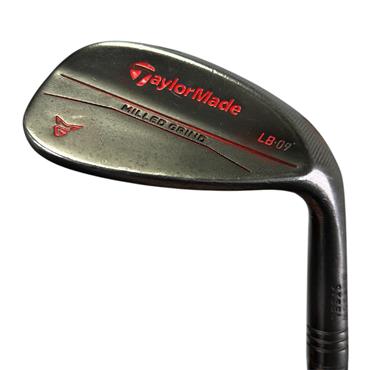 TaylorMade Milled Grind Black 58.09 LB Steel Wedge Gents RH