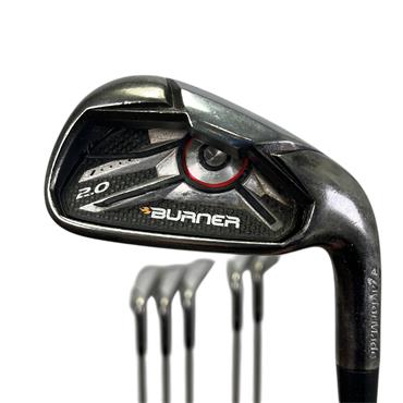 TaylorMade Burner 2.0 5-PW (+0.5") Reg Steel Irons Gents RH