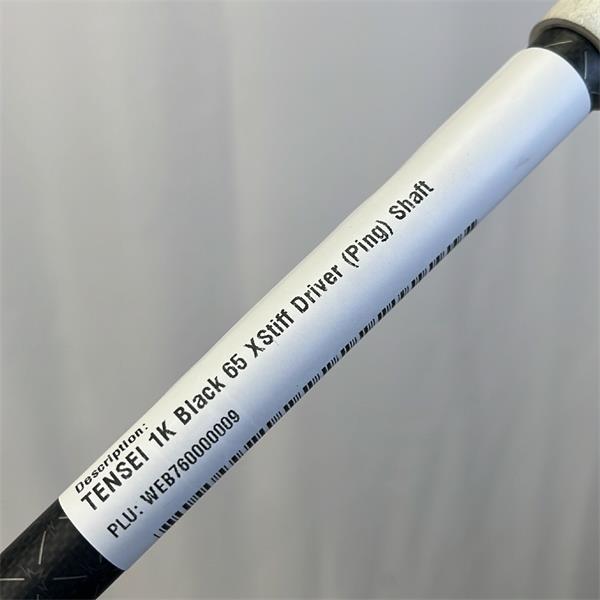 Arbre (Shaft) Mitsubishi Tensei 1K Black 75G X-Stiff - Longueur 43" - Pour Bois 3 - Embout Titleist - Occasion Comme Neuf