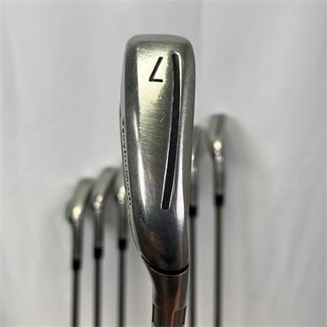TaylorMade M5 4-PW +0.5" XP100 Stiff Steel Irons Gents RH