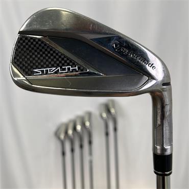 TaylorMade Stealth 5-SW KBS Stiff Steel Irons Gents RH