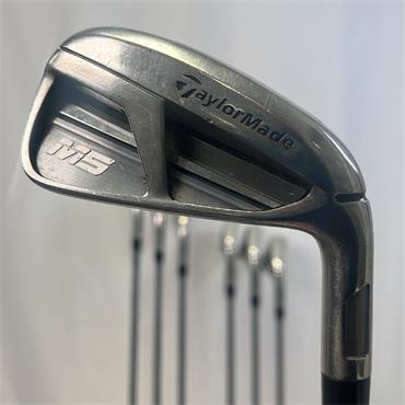 TaylorMade M5 4-PW Stiff Steel Irons Gents RH