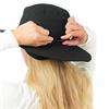 Surprizeshop Fleece Lined Rain Hat  Black