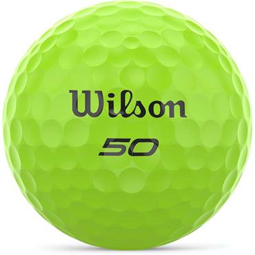 Wilson 50 ELITE Golf Balls Dozen  Green