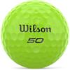 Wilson 50 ELITE Golf Balls Dozen  Green