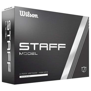 Wilson 2024 Staff Model Balls Dozen  White