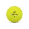 Wilson 2024 Staff Model Balls Dozen  Yellow