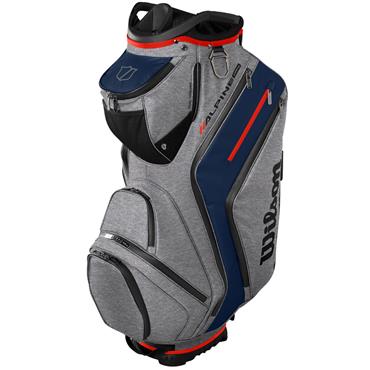 Wilson Alpine Dry Cart Bag  Grey/Navy/Red