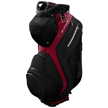 Wilson Alpine Cart Bag  Black - Red