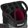 Wilson Feather Cart Bag  Black - Grey - Red