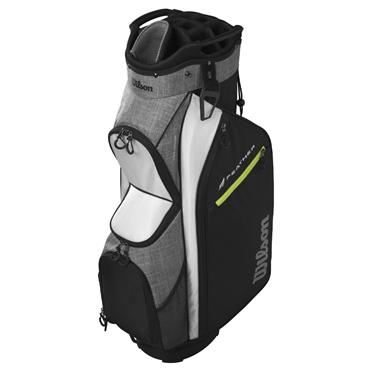 Wilson Feather Cart Bag  Black - Grey - White