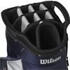 Wilson Feather Cart Bag  Navy - Silver