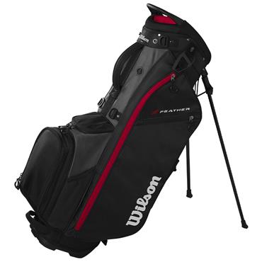 Wilson Feather Stand Bag  Black - Grey - Red