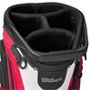 Wilson EXO Lite Stand Bag . Staff Red