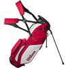 Wilson EXO Lite Stand Bag . Staff Red