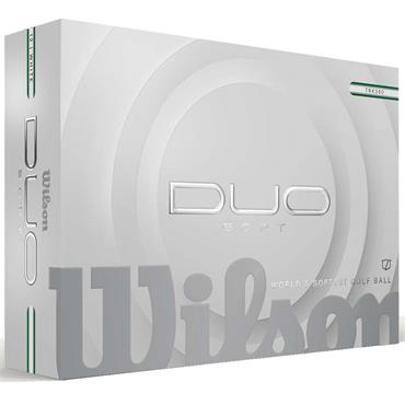 Wilson Duo Soft TRK360 Ball Dozen White Green