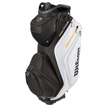 Wilson Alpine Cart Bag  Black - White - Orange
