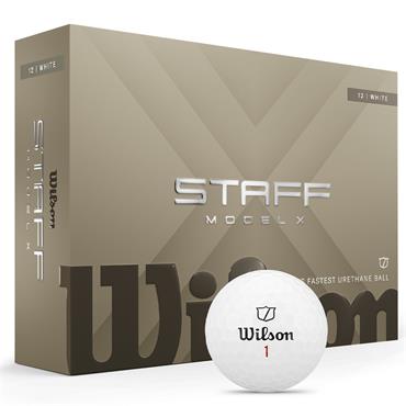 Wilson Staff Model  X  12 Ball Dozen White