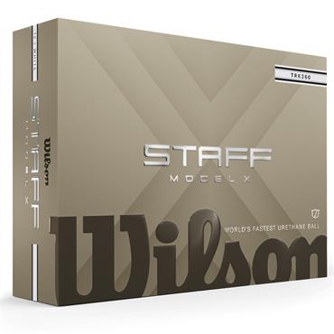 Wilson Staff Model  X TRK360 12 Ball Dozen White