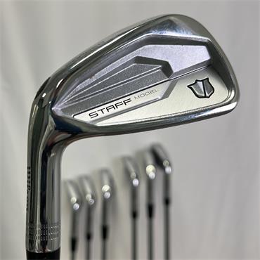 Wilson Staff Model CB 4-PW PX Stiff Steel Irons Gents LH