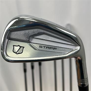 Wilson Staff Model CB 4-PW DG Stiff Steel Irons Gents RH