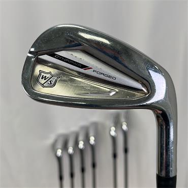 Wilson Dynapwr Forged 5-GW KBS Stiff Steel Irons Gents RH