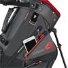 Big Max Aqua Hybrid 4 Stand Bag  Black - Charcoal - Red