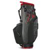 Big Max Aqua Hybrid 4 Stand Bag  Black - Charcoal - Red