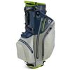 Big Max Aqua Hybrid 4 Stand Bag  Navy - Grey - Lime