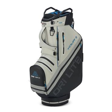 Big Max Dri Lite Tour 2 Cart Bag  Black - Off White - Blue