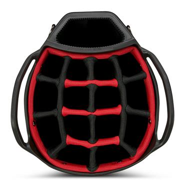 Big Max Dri Lite Tour 2 Cart Bag  Red - White - Navy