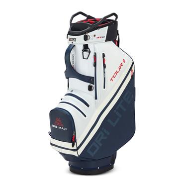 Big Max Dri Lite Tour 2 Cart Bag  Red - White - Navy