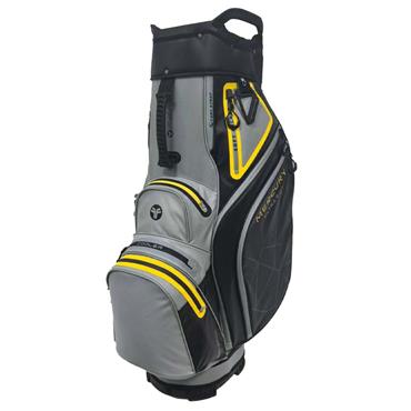 FastFold Mercury Ultra Dry Cart  Bag  Grey Black Yellow