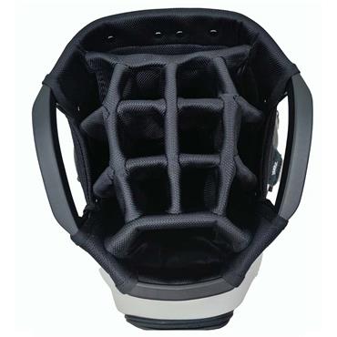 FastFold Elegance Cart Bag  White - Black