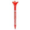Zero Friction 3 Prong Tour Tee 2 3/4" 40 Pack Red