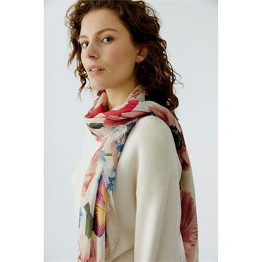 Tuch Scarf Rose Red