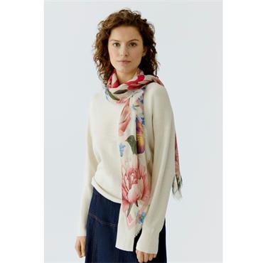 Tuch Scarf Rose Red