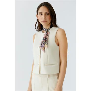 Schal Scarf Gold Red