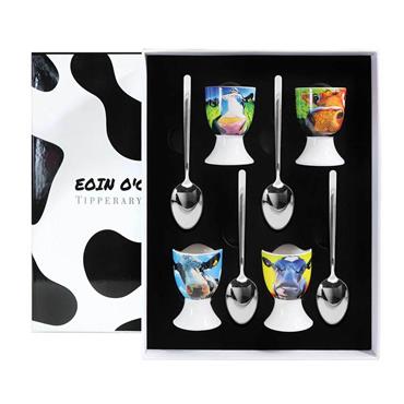 Eoin O Connor - Set of 4 Egg Cup Set by Tipperary Crystal