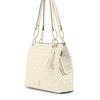 Monogram Tote Handbag Ivory