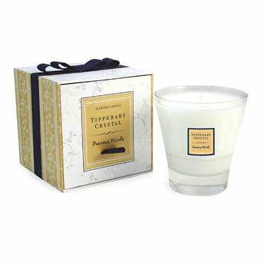 Tipperary Crystal Precious Woods Filled Tumbler Candle