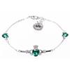 Silver Claddagh Bracelet