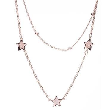 Trio Star Pendant Rose Gold