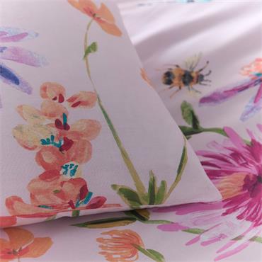 Emily Duvet Set Pink Double Bed