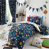 Space Explorer Duvet Set Navy Double Bed