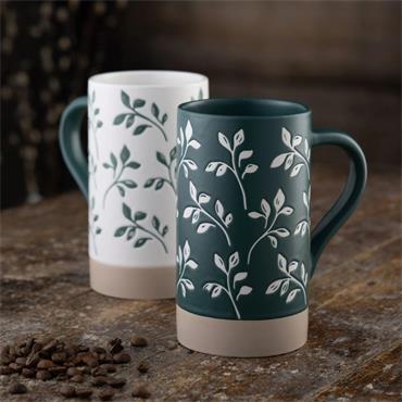 Flora Tall Mugs Set/2