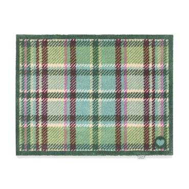 Tartan Rug Green 65x85CM