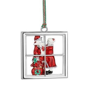 Santa Leaving North Pole Christmas Tree Decoration