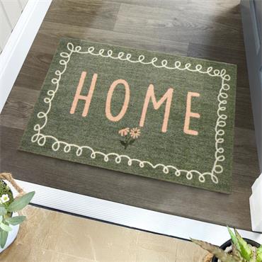 My Home in Bloom Nylon Mat 50x75CM